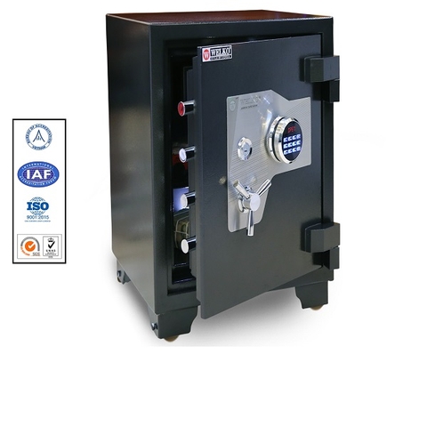 Két Sắt Khóa Điện Tử US68LED BLACK Siêu Cường Xuất Khẩu Mỹ