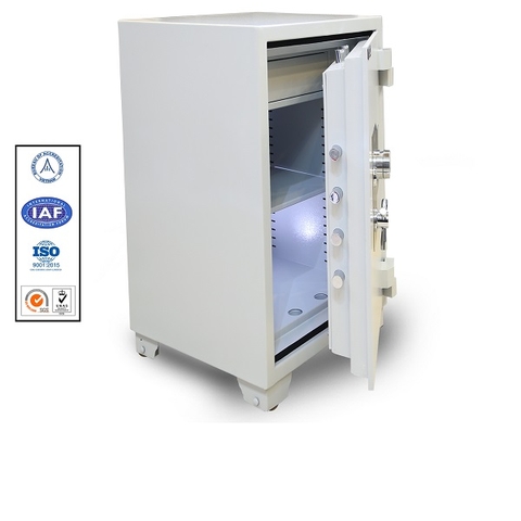 Két Sắt Khóa Cơ Đổi Mã US88DK WHITE Siêu Cường Xuất Khẩu Mỹ