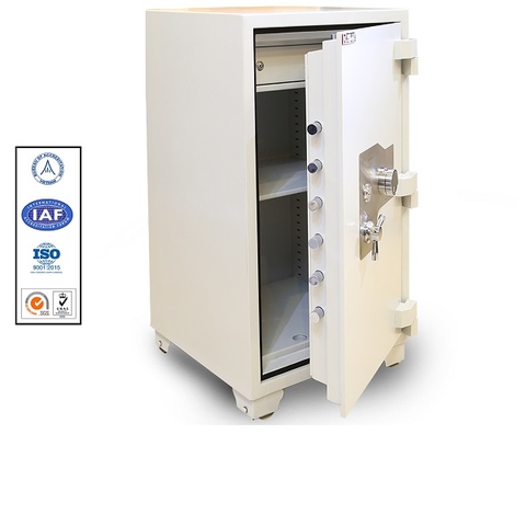 Két Sắt Khóa Cơ Đổi Mã US1080DK WHITE Siêu Cường Xuất Khẩu Mỹ