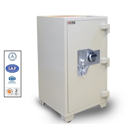 Két Sắt Khóa Vân Tay US1080FE WHITE Siêu Cường Xuất Khẩu Mỹ