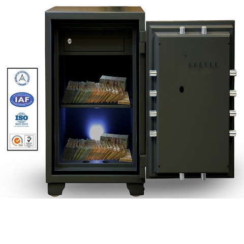 Két Sắt Khóa Điện Tử US88LED BLACK Siêu Cường Xuất Khẩu Mỹ