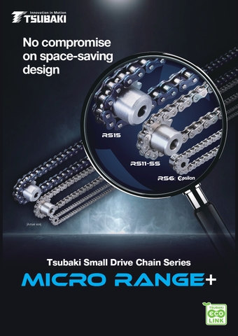 XÍCH MICRO RANGE+ TSUBAKI: XÍCH SIÊU NHỎ CHO KHÔNG GIAN SIÊU HẸP