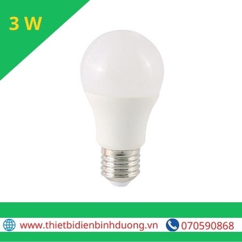 Bóng đèn LED BULB Tròn 3W