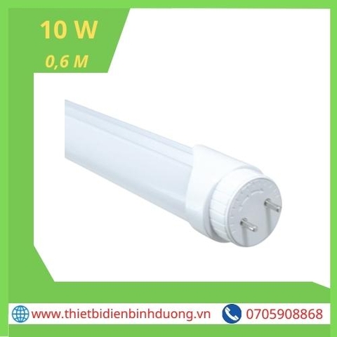 BÓNG ĐÈN LED TUBE NHÔM T8 MPE 6 TẤC (0,6M)10W