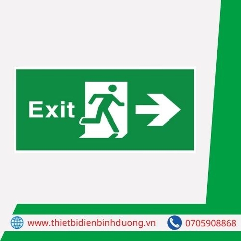 PHỤ KIỆN ĐÈN BÁO EXIT ĐA NĂNG 1 MẶT PHẢI