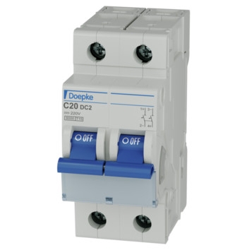 Cầu Dao Tự Động  - MCB Doepke 2Pha 10KA - 16A - 100A