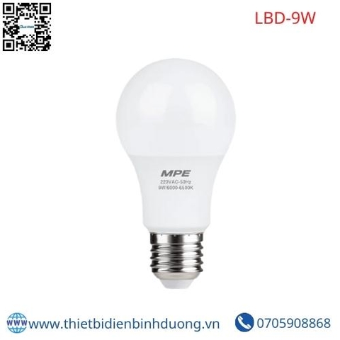 LED BULB LBD-9 TRẮNG, VÀNG