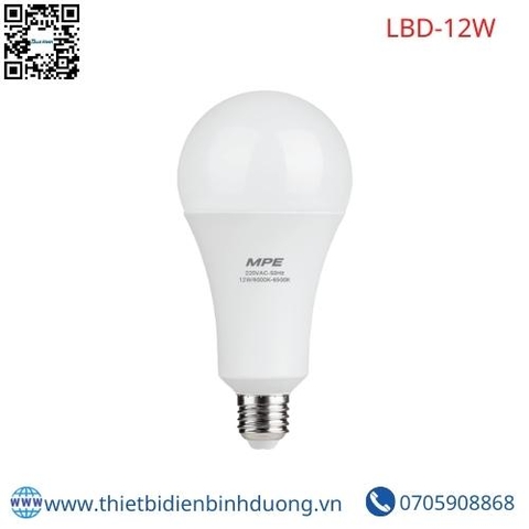 ĐÈN LED BULB 12W MPE LBD-12