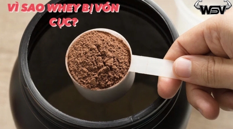 Nguyên nhân Whey bị vón cục? Whey bị vón cục có uống được không?