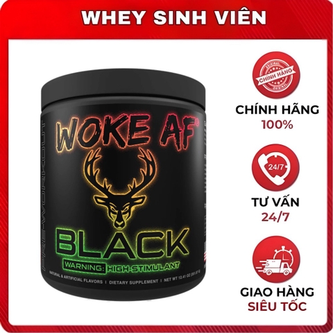( Cận Date ) Woke AF Black - Pre workout - 30sv