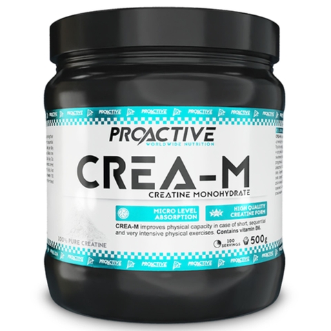 Proactive Crea-M Creatine Monohydrate 500g
