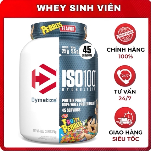 ISO 100 - 3lbs