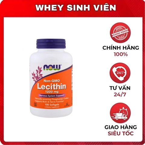 Now Sunflower Lecithin 1200mg - 100 viên