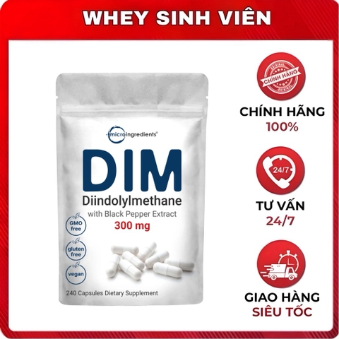 Microingredients DIM with Black Pepper Extract ( 300mg )