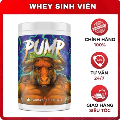 Panda Pump Stim Free Pre-Workout