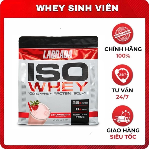 Labrada ISO Whey (71 lần dùng) - 5 lbs