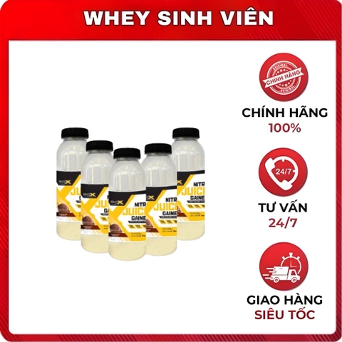 Sample chai Biox Nitro Juice Gainer