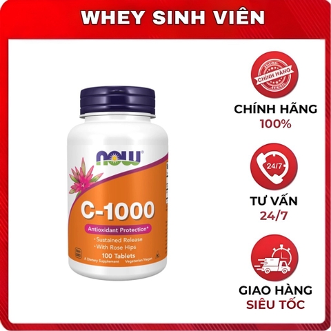 Now Vitamin C 1000 1000mg (100viên)