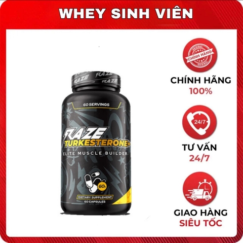 Turkesterone Raze - 60 viên