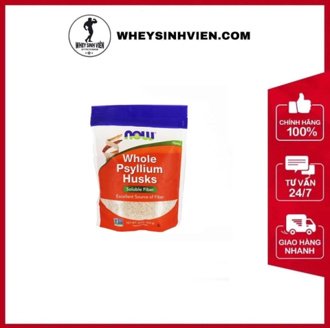 Now Whole Psyllium Husks ( Chất xơ )