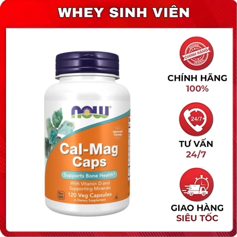 Now Cal - Mag Vitamin D - 120 viên
