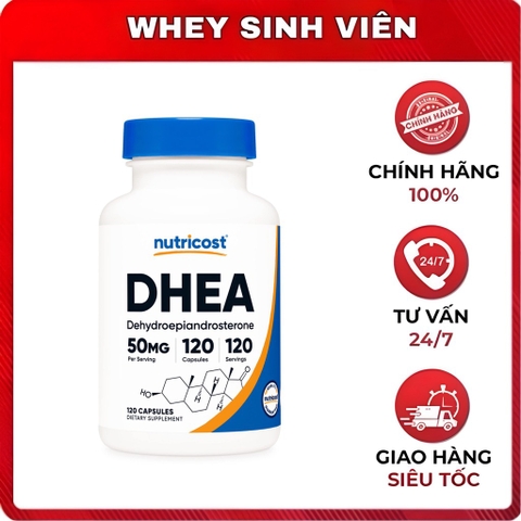 Nutricost DHEA 50mg - 120viên