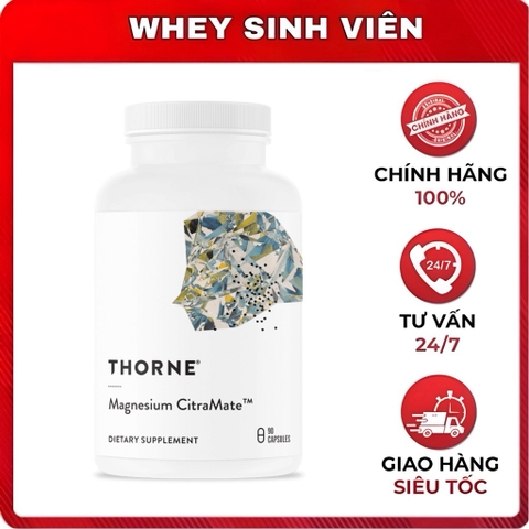 Thorne Magnesium CitraMate - 90 viên
