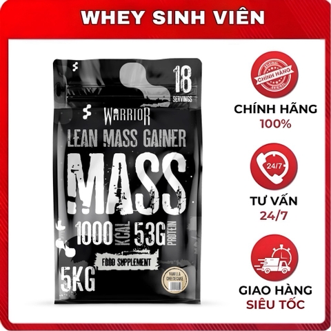 Warrior Lean Mass Gainer ( 5kg )