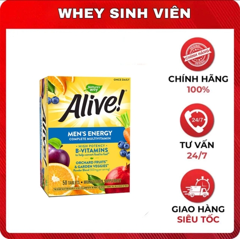 Alive Men ’s Energy 50 viên