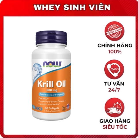 Now Krill Oil - 500mg - 60viên
