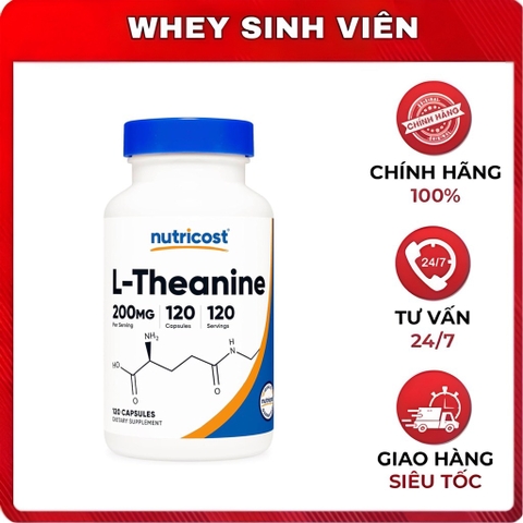 Nutricost L - Theanine 200mg - 120viên