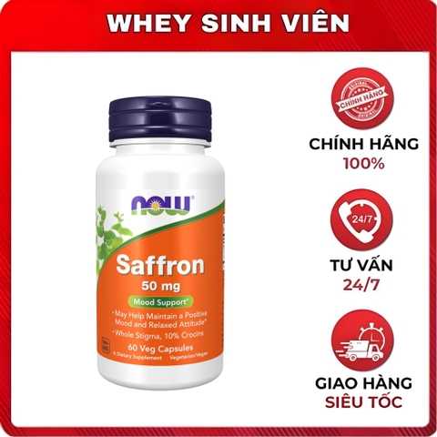 Now Saffron - 50mg - 60viên