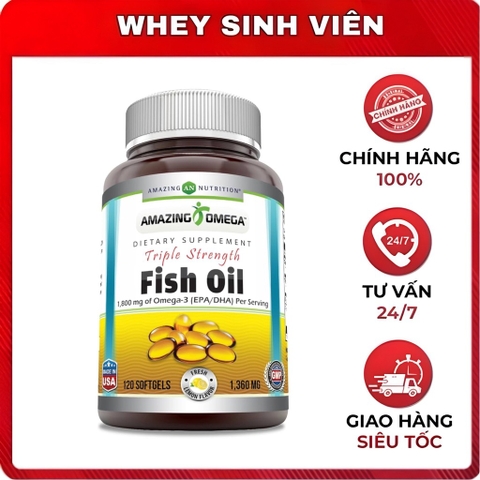 Amazing Omega 3 (1800mg) - 120 viên