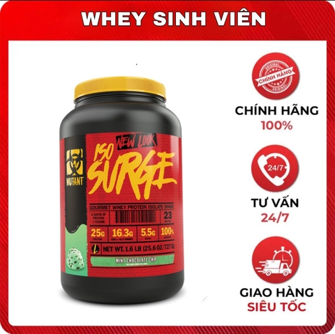 ISO Surge (23 lần dùng) - 1,6 lbs