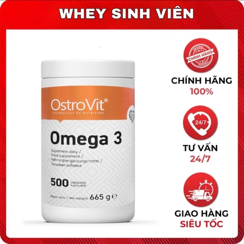 Omega 3 Ostrovit 500 viên