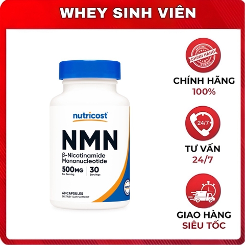 Nutricost NMN 500mg - 60viên
