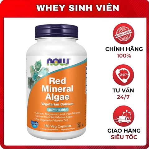 Now Red Mineral Algae - 180 viên