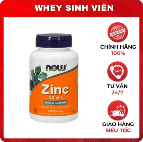 NOW – Zinc 50mg (100 viên)