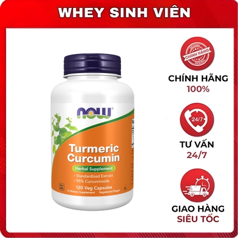 Now Turmeric Curcumin - 120 viên
