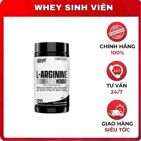 Nutrex L arginine 1000 (120 viên)