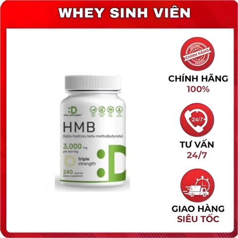Deal Supplement HMB (3000mg) - 240 viên