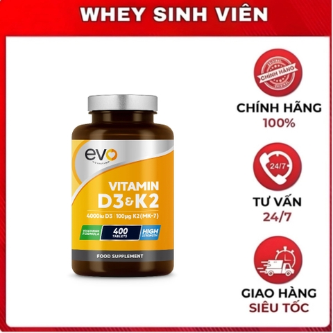 Evo D3 k2 400 viên