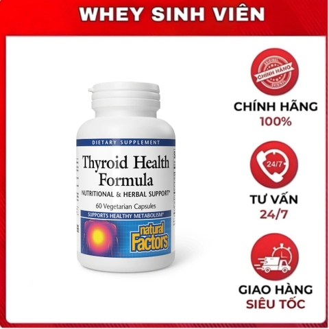 Natural Factors Thyroid Health Formula - 60 viên