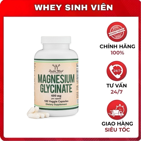 Magnesium Glycinate 400 mg Double Wood