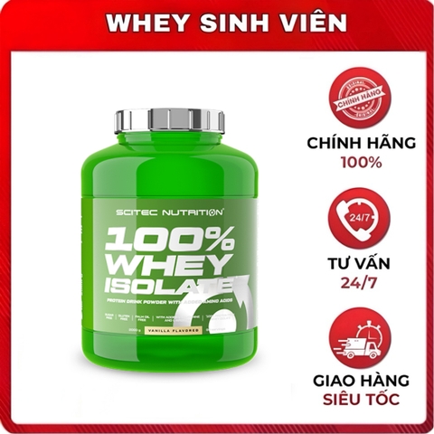 Scitec Nutrition 100% Whey Isolate 1816g ( 72 Servings )