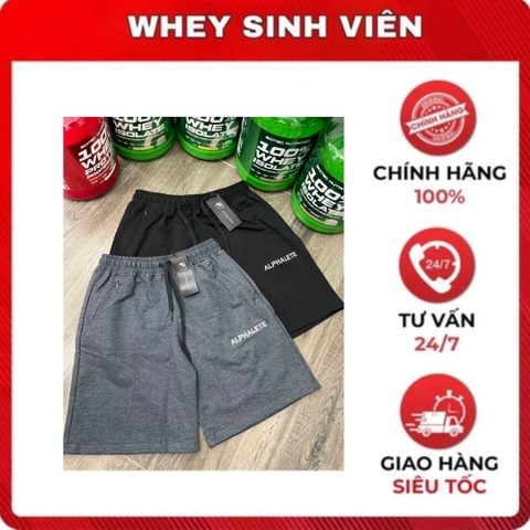 Quần đùi chữ Alphalate