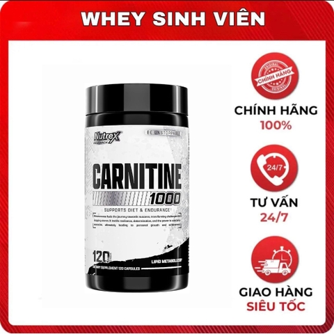 Nutrex Carnitine 1000 - 120 viên