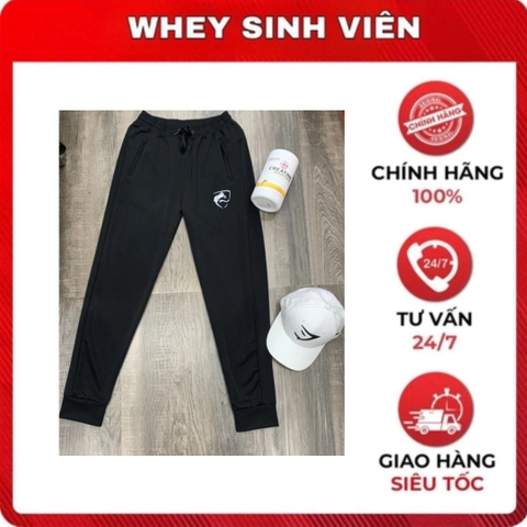 quần jogger logo sói
