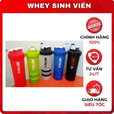 Bình ( Shaker ) 3 ngăn Met-Rx