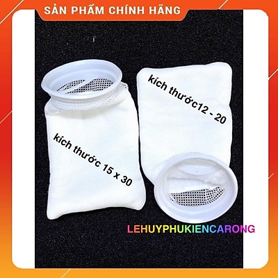 TÚI LỌC THÔ 2 Lớp Chống Tràn và Giữ Cặn Bẩn Hồ Cá